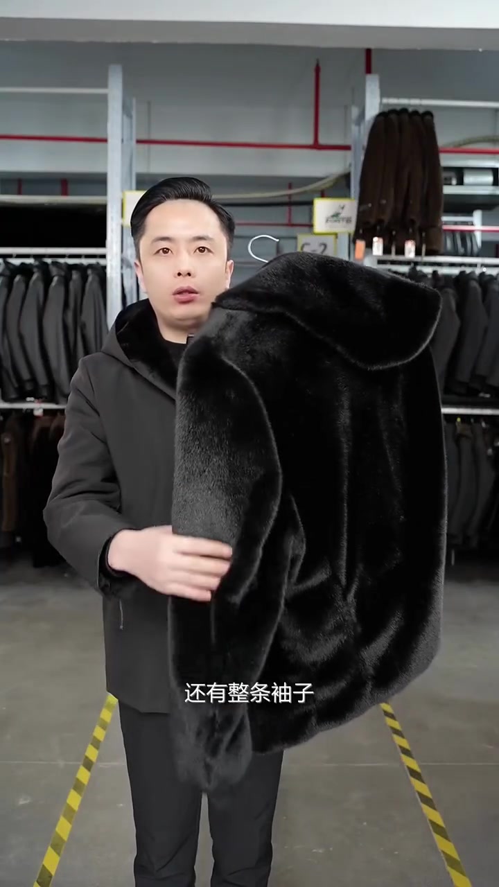 冬天来了,不怕冷的秘密武器!海宁男士派克服,中长款设计更显风度