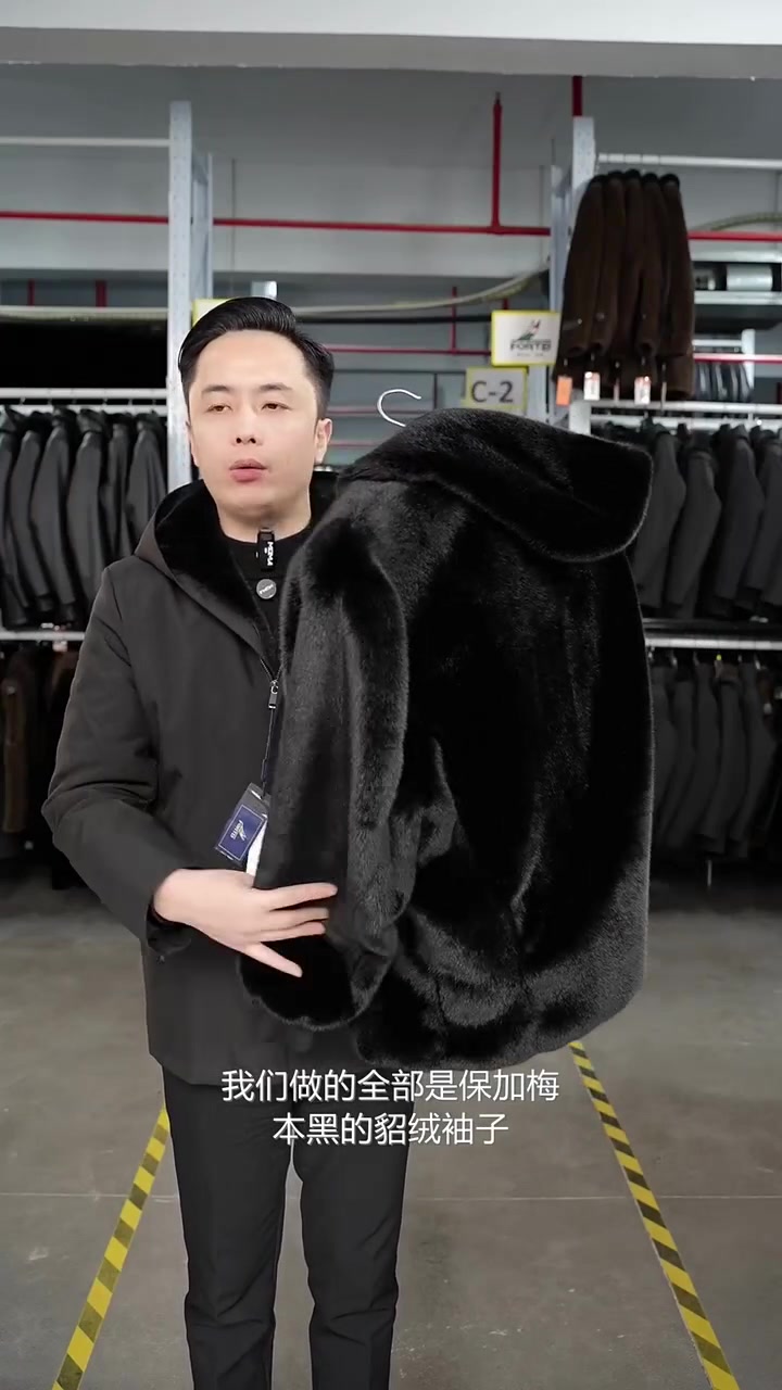 冬天就该这么暖!海宁男士派克服,内胆设计聪明便携,冬季不再单调