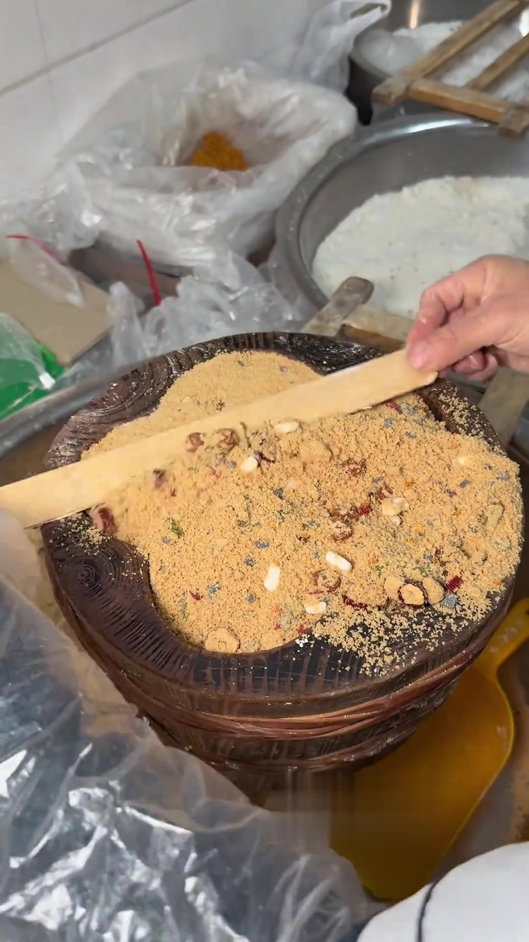 温州百年老店之松糕!馅料满满!55一排你们觉得值吗?