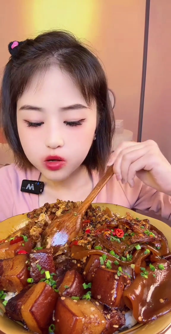 这碗真是大杂烩盖饭 啥都有啊