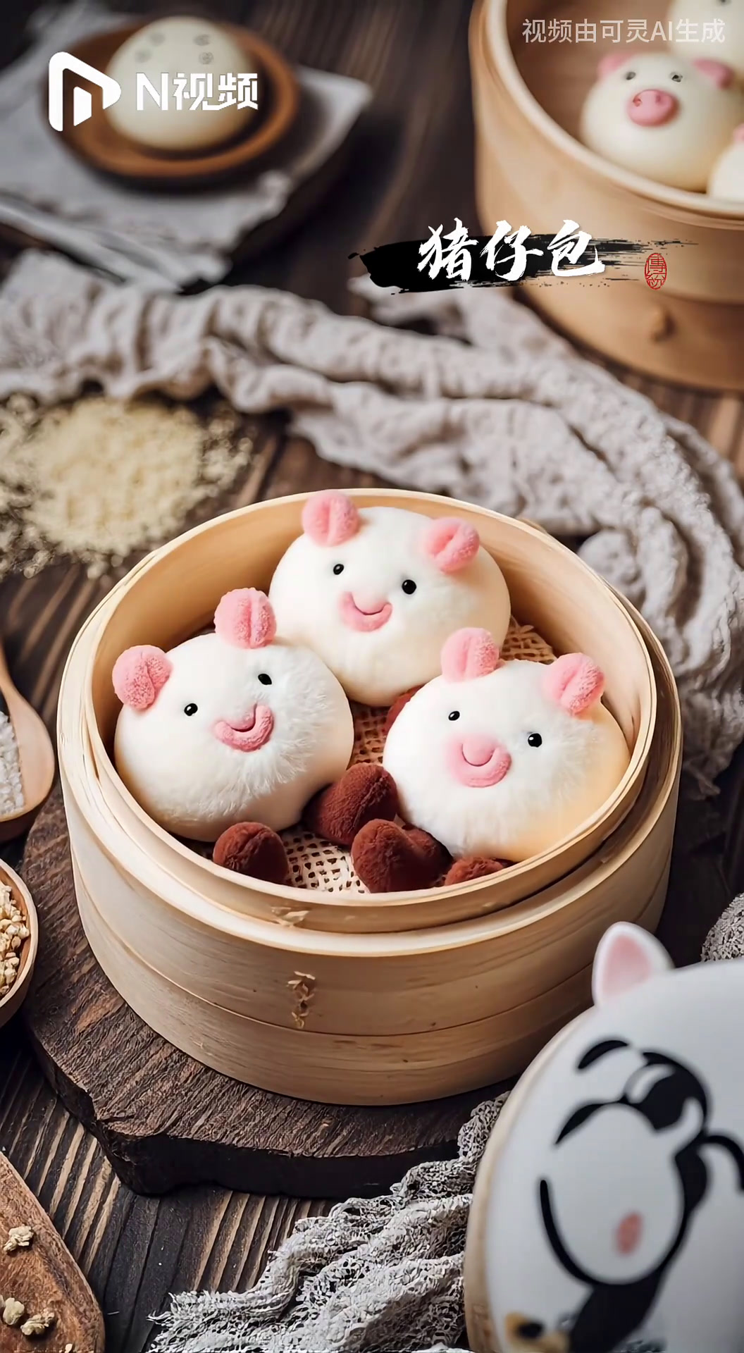 广东早茶都成了毛绒公仔?看看哪款点心最可爱