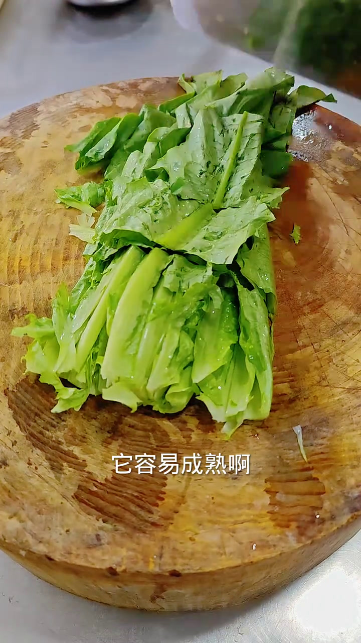 豆豉鲮鱼油麦菜教程