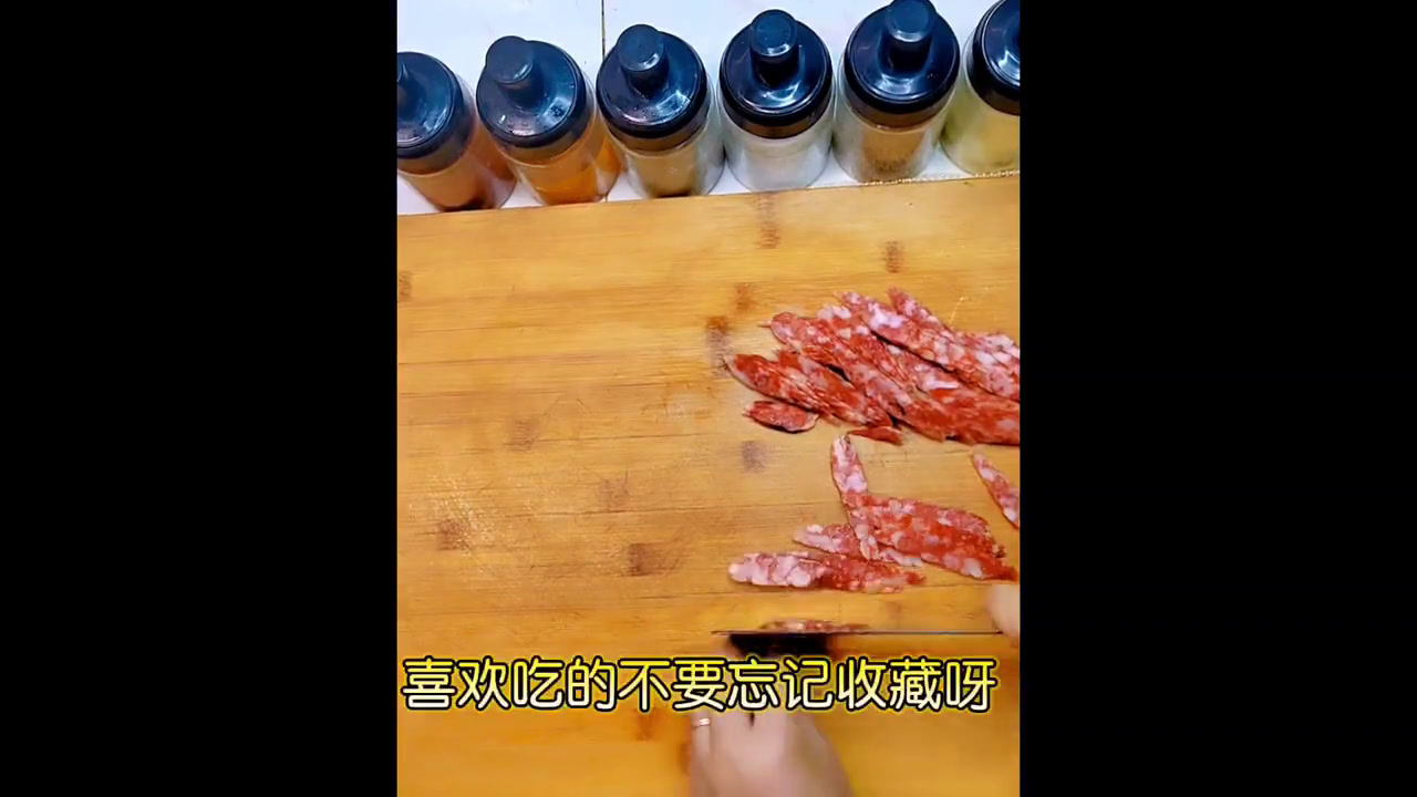 腊肠炒韭菜,家常美味轻松做