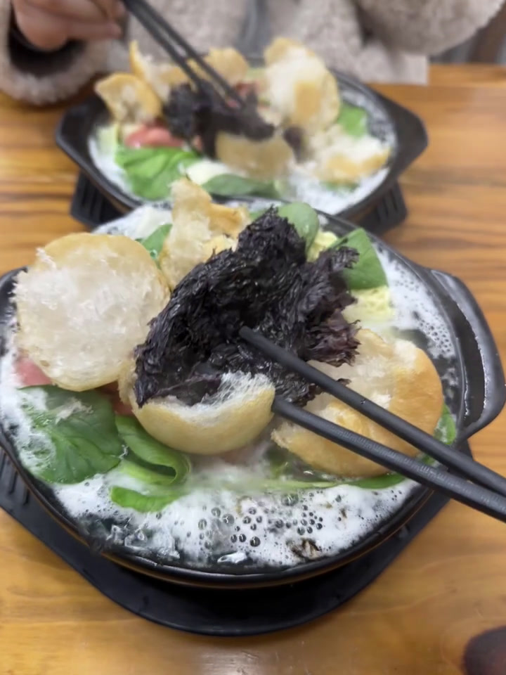 苏州烟火气的砂锅馄饨泡面!