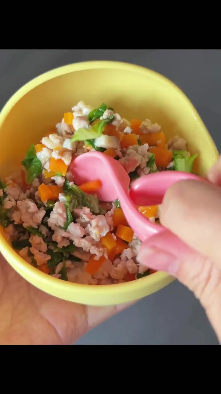 香菇肉末饭,简单好做,孩子爱吃