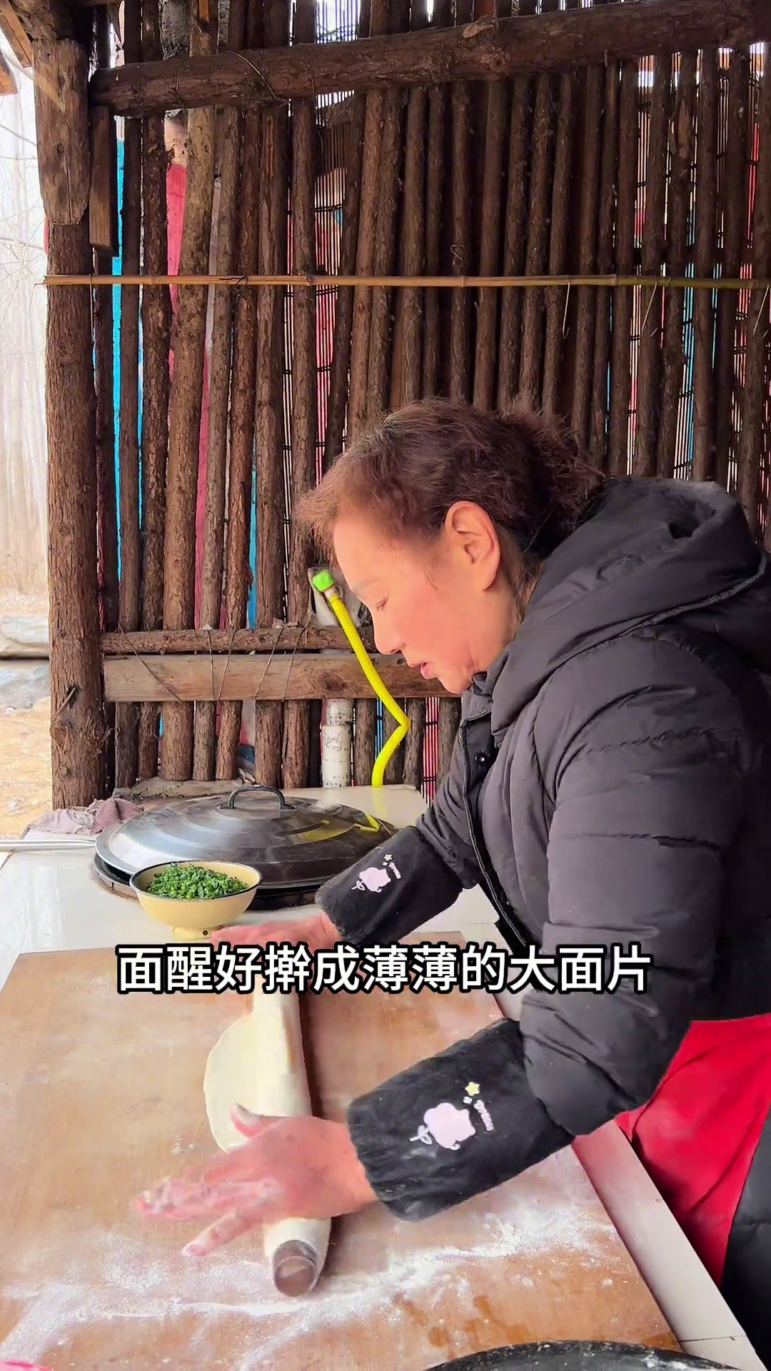 软香筋道的死面咸饼子