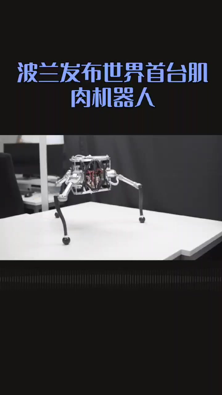 波兰发布首台肌肉机器人