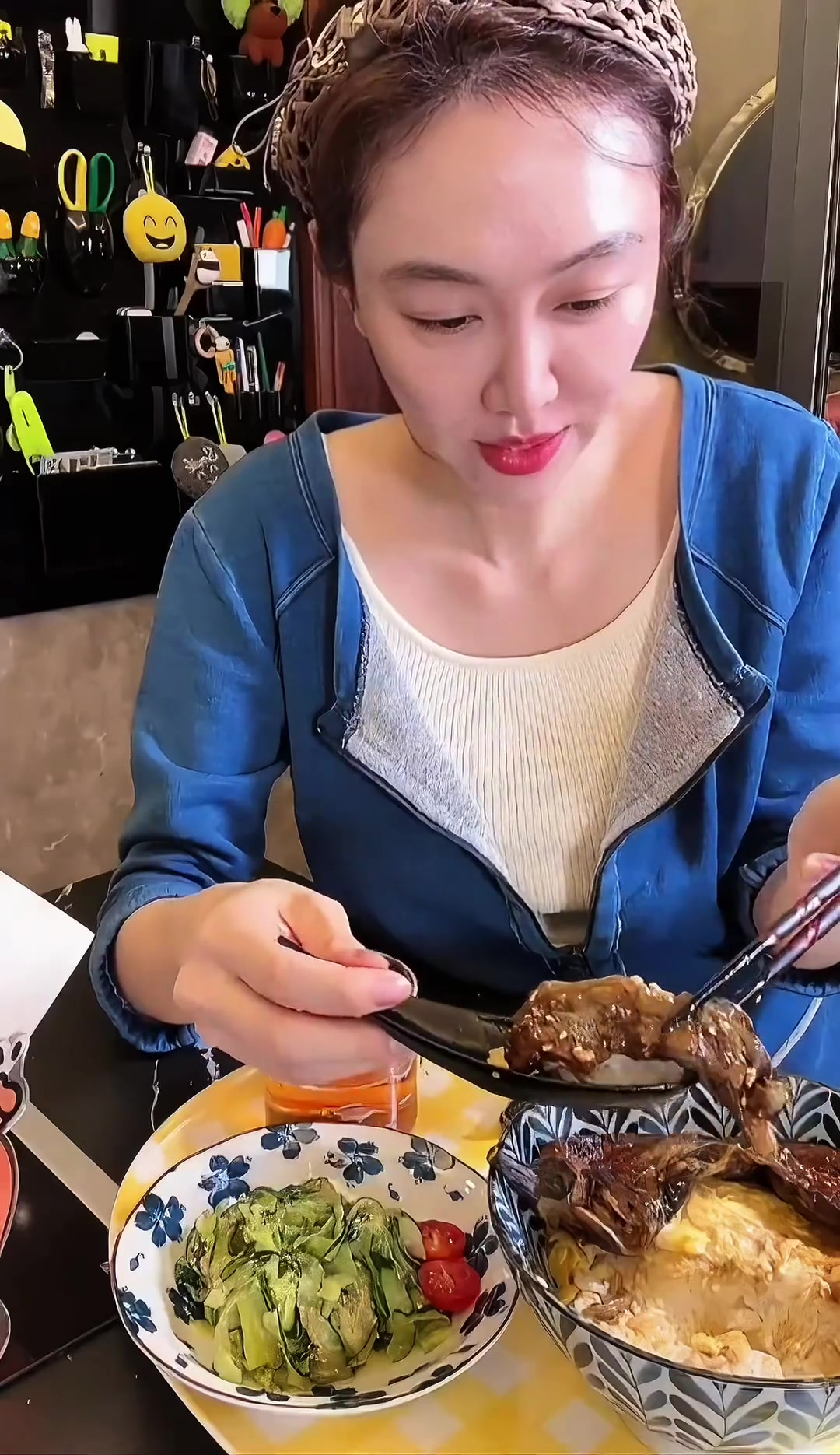 姜妍厨娘天花板 美食教程 好吃到停不下来 烧茄子饭