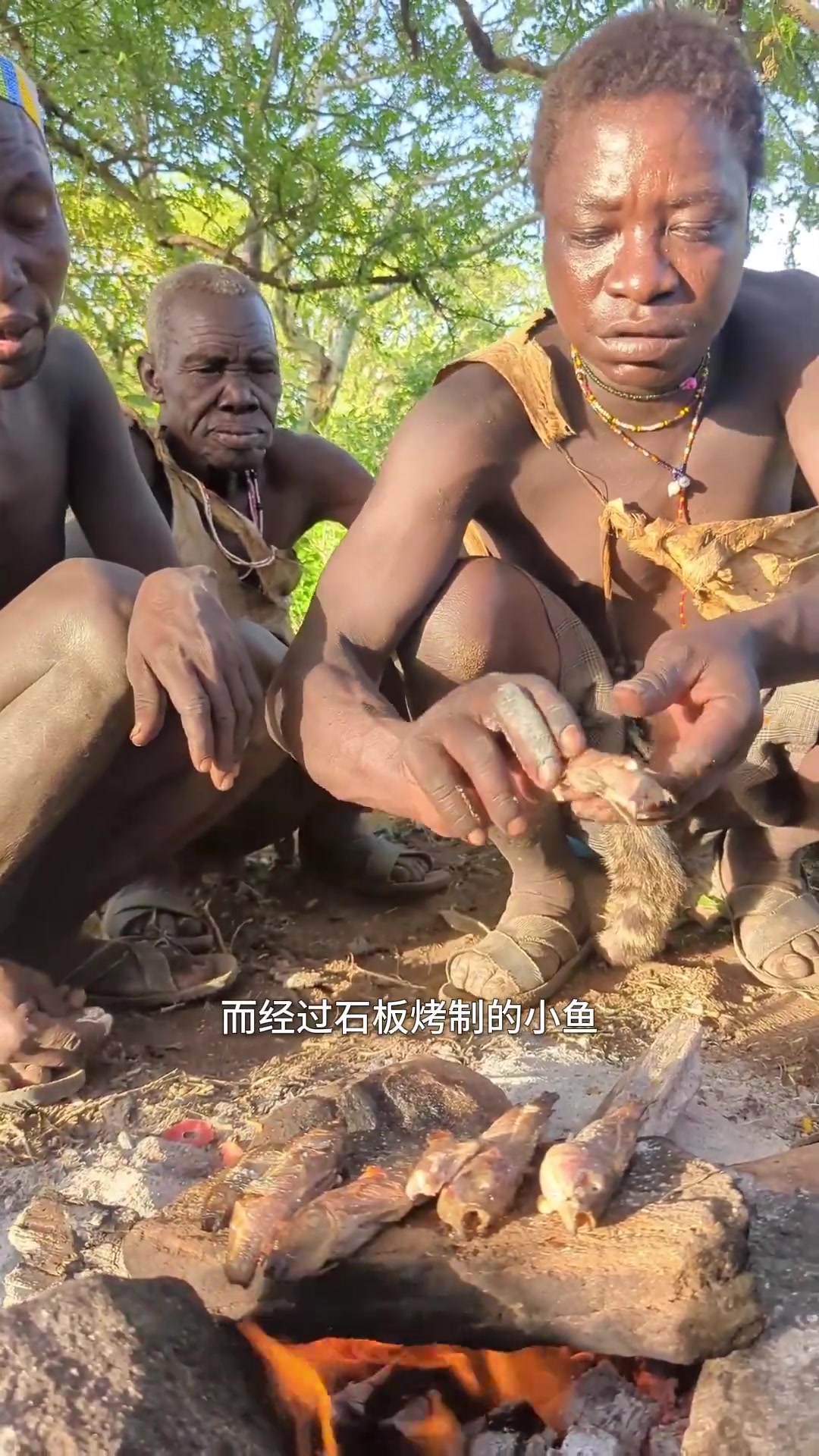 哈扎比部落的秘制烤鱼有多美味?