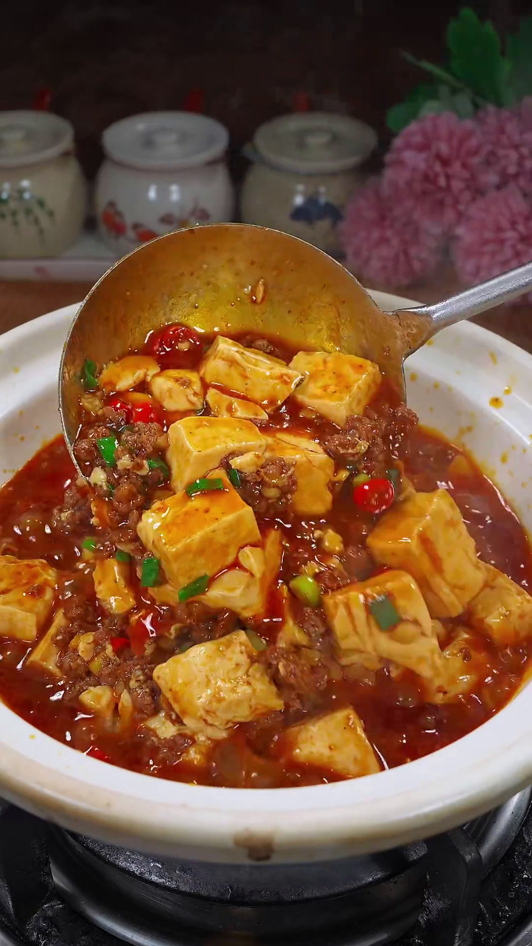 麻婆豆腐是我老公百吃不厌的一道菜,拌着米饭吃绝了!