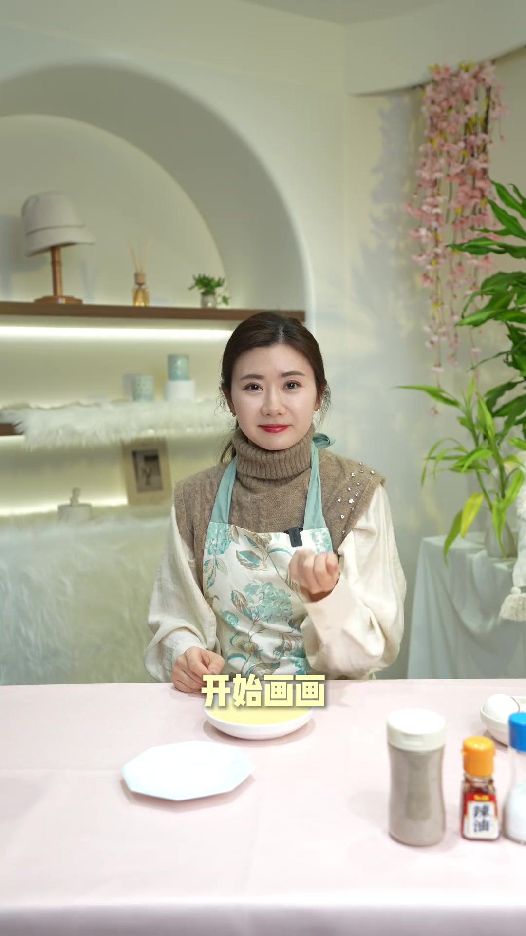 鸡蛋羹画画挑战!