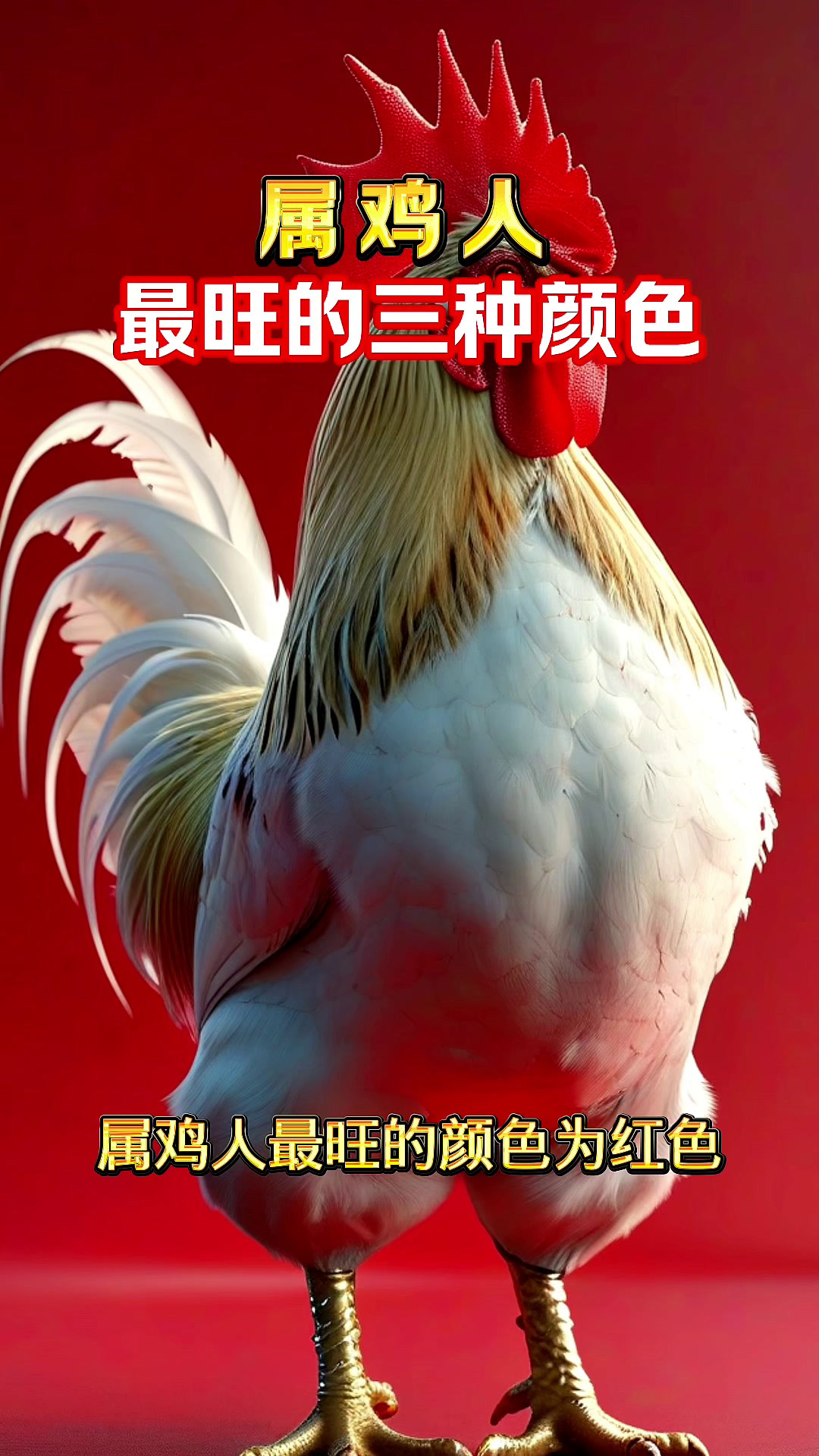 属鸡人最旺的三种颜色