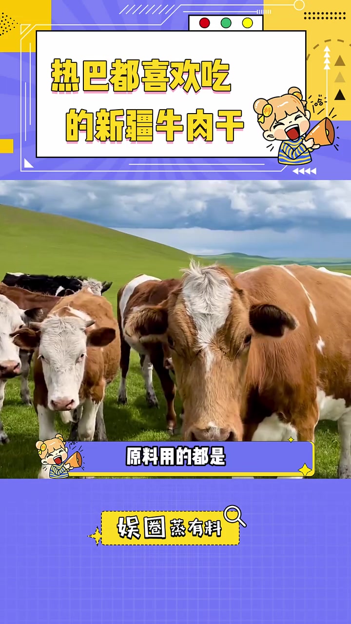 娜扎出门都要带的香巴拉牛肉干,到底有多好吃?古力娜扎 牛肉干  零食推荐