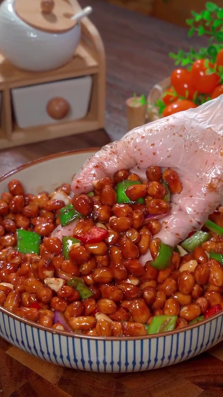 原来老醋花生的做法这么简单,跟我一起来做吧