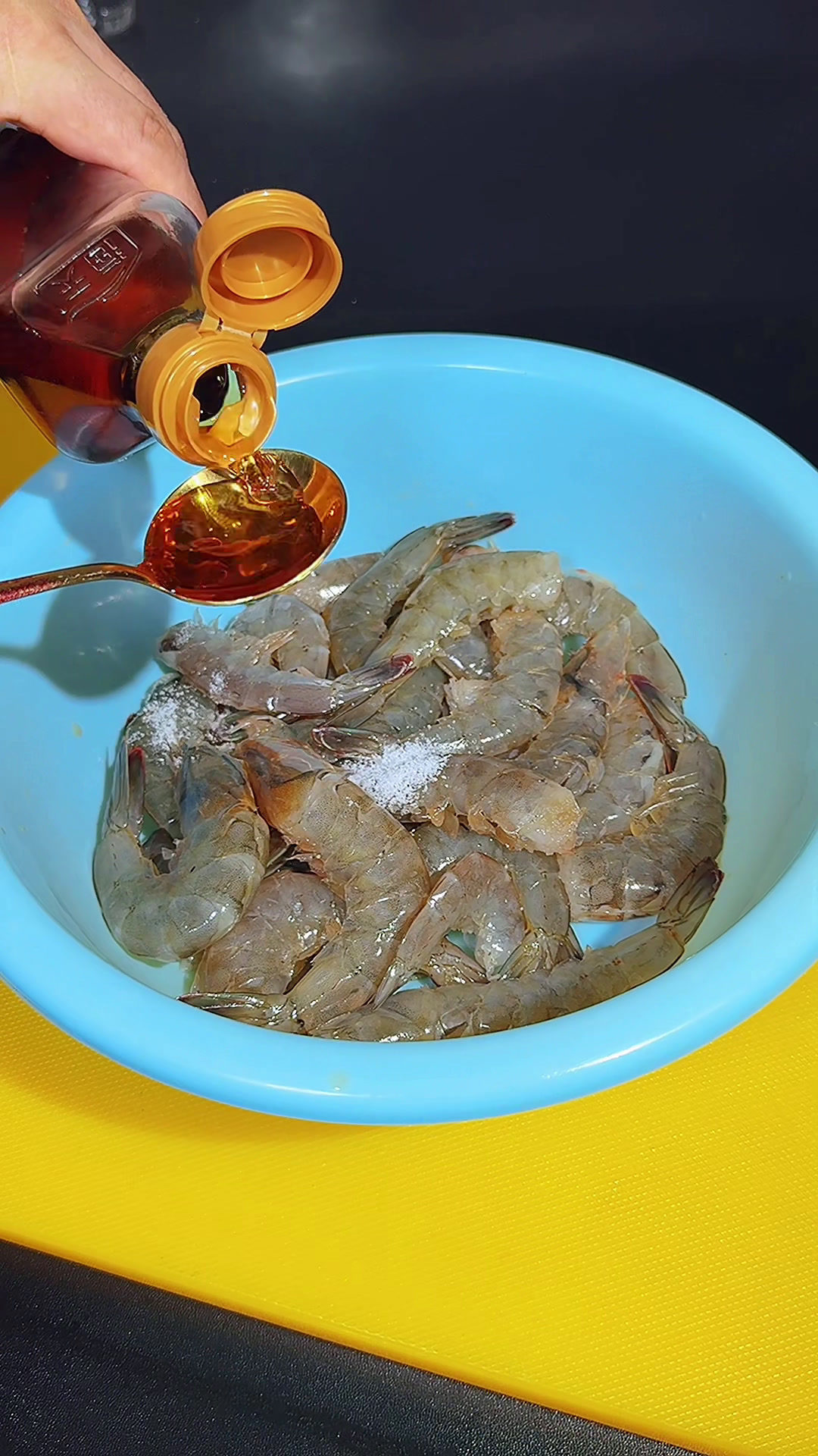 香酥椒盐大虾太好吃了