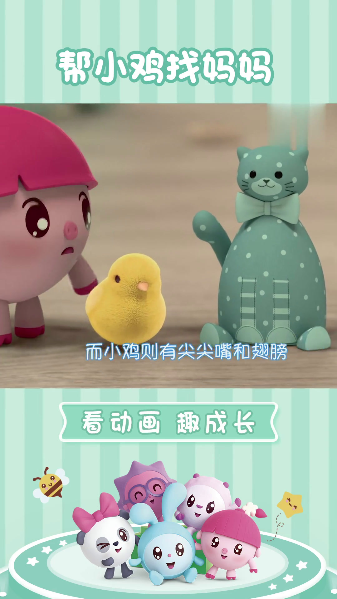 学会观察|帮小鸡找妈妈