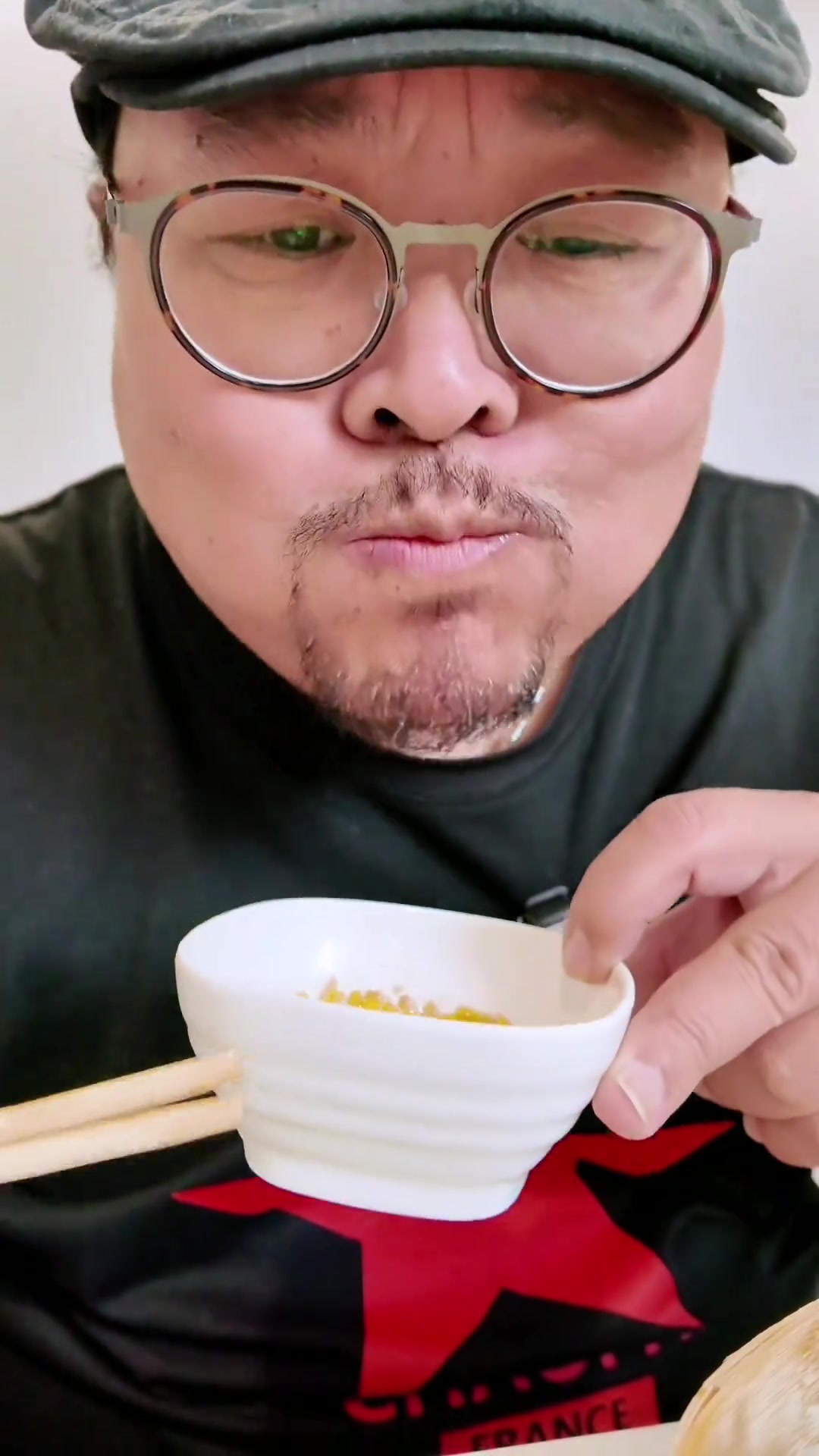 牛肉烧麦的颗粒感、羊肉烧麦的汁水饱满