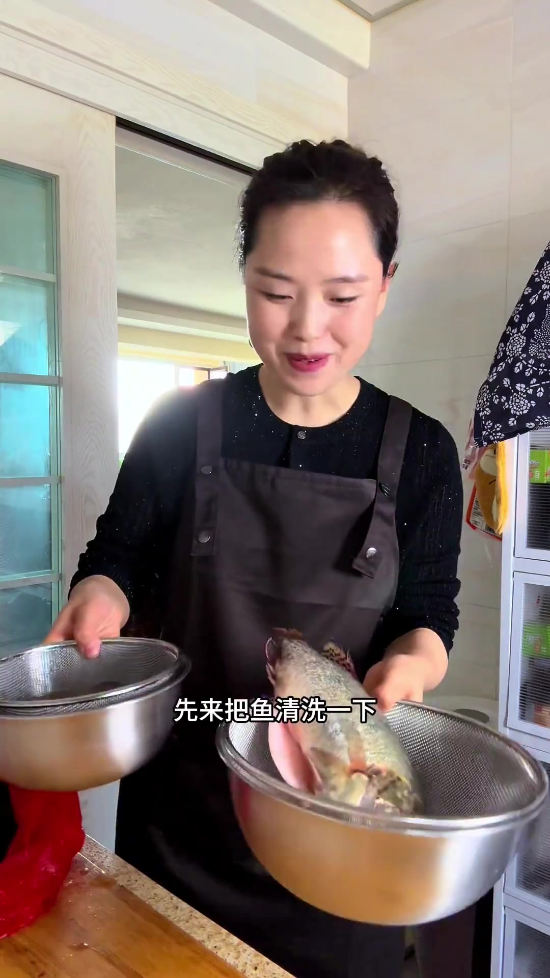 周末做了干锅,清蒸桂鱼来改顿