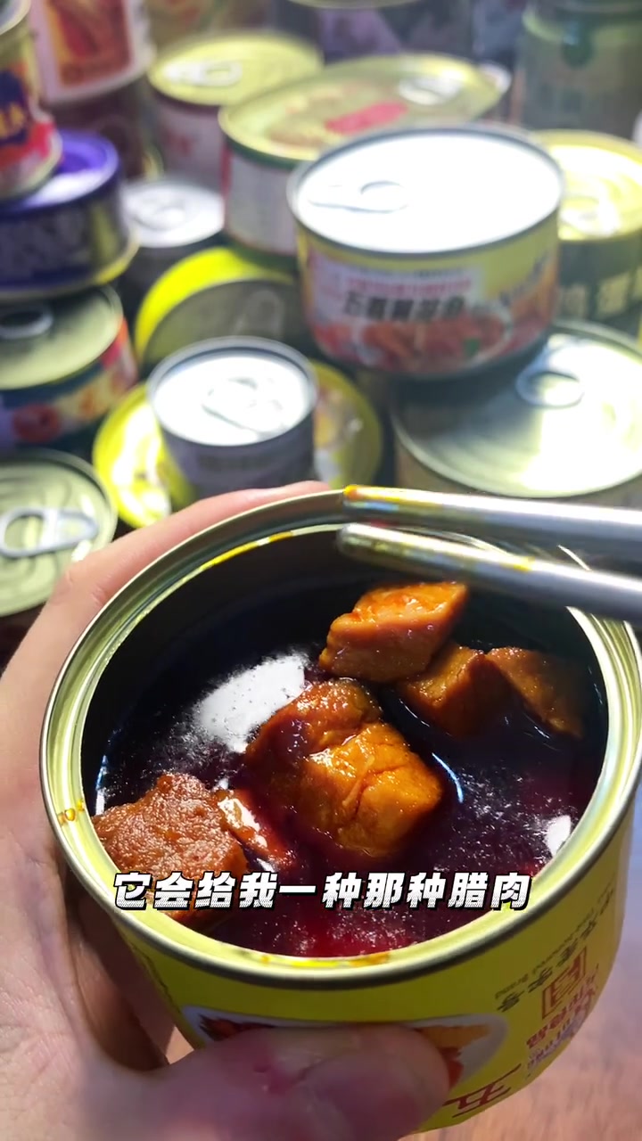 试吃11元五香肉丁罐头,粉丝推荐却不幸“翻车”|罐头测评