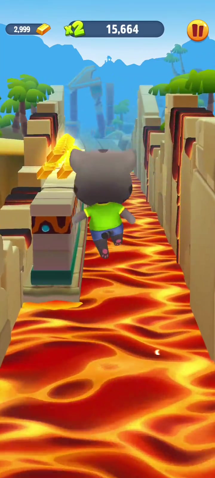 Talking Tom Gold Run 汤姆猫跑酷 城镇:初始场景 古代遗迹 汤姆猫跑酷