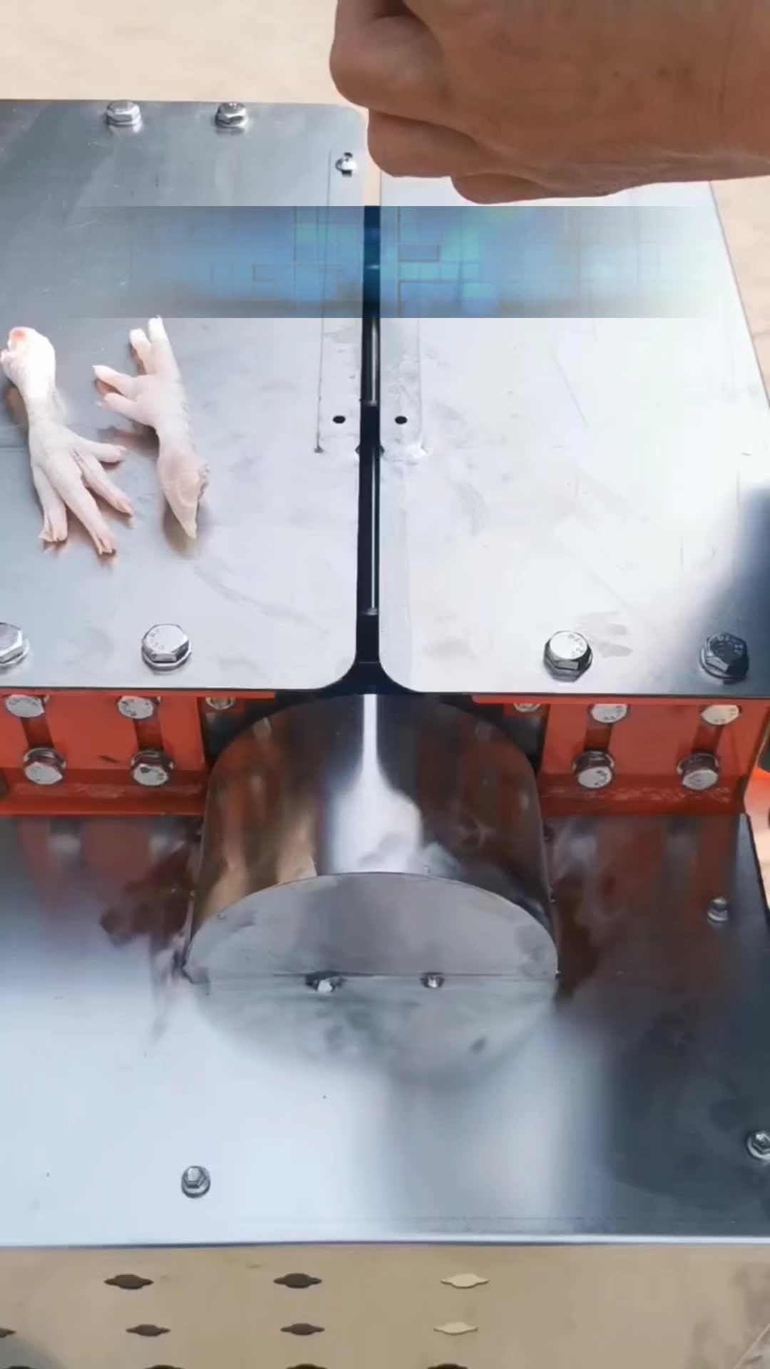 无骨鸡爪去骨机去骨设备