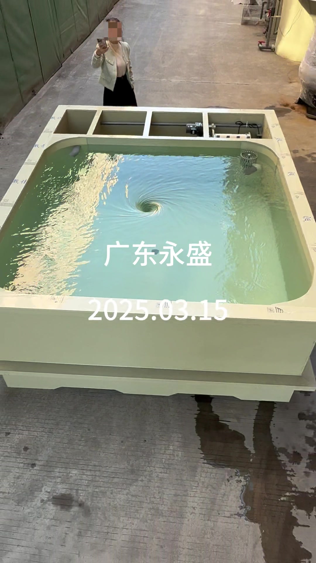 小型鱼池+过滤一体养殖系统#锦鲤鱼池#过滤系统#专业生产厂家