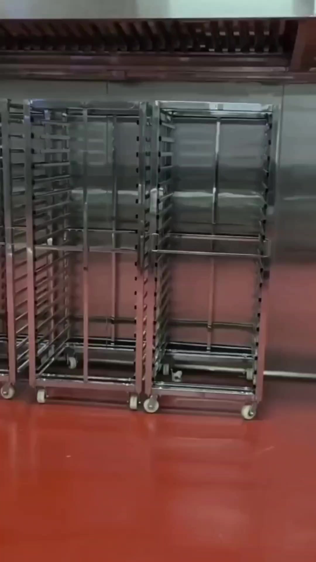 馒头包子蒸房醒发房不锈钢周转车蒸盘硅胶不沾垫