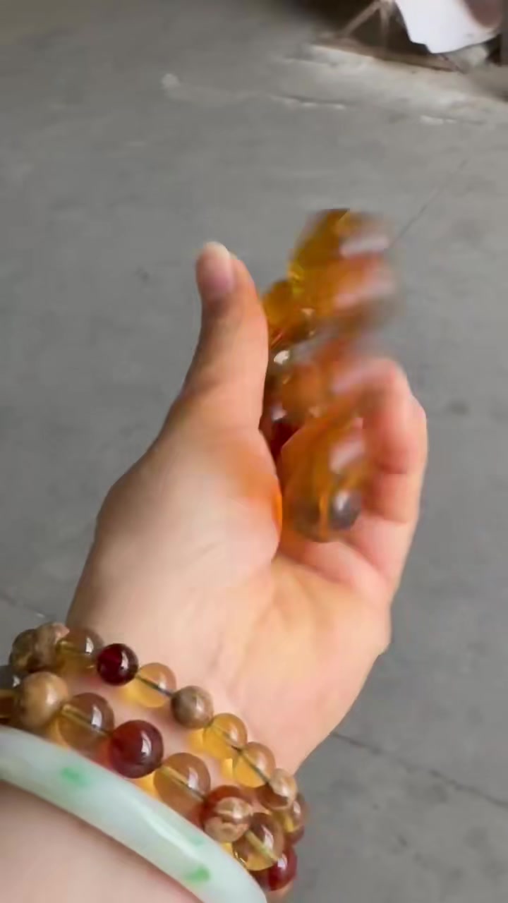 老矿精品血红茶净水手串