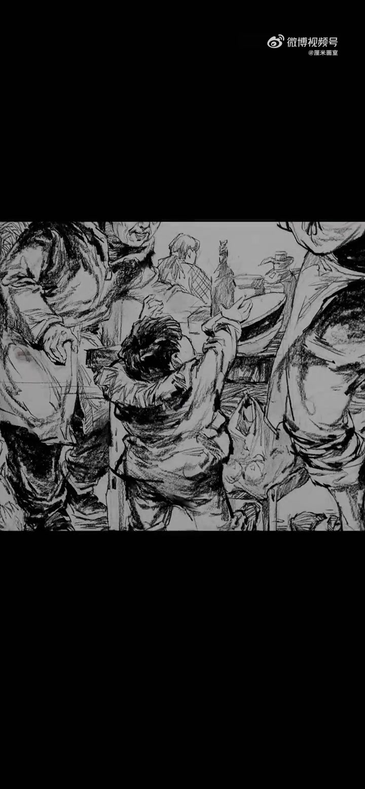 速写老师笔下的早餐店太治愈了!热气腾腾的烟火气,食客们吃得超满足～原来生活速写就是定格人间