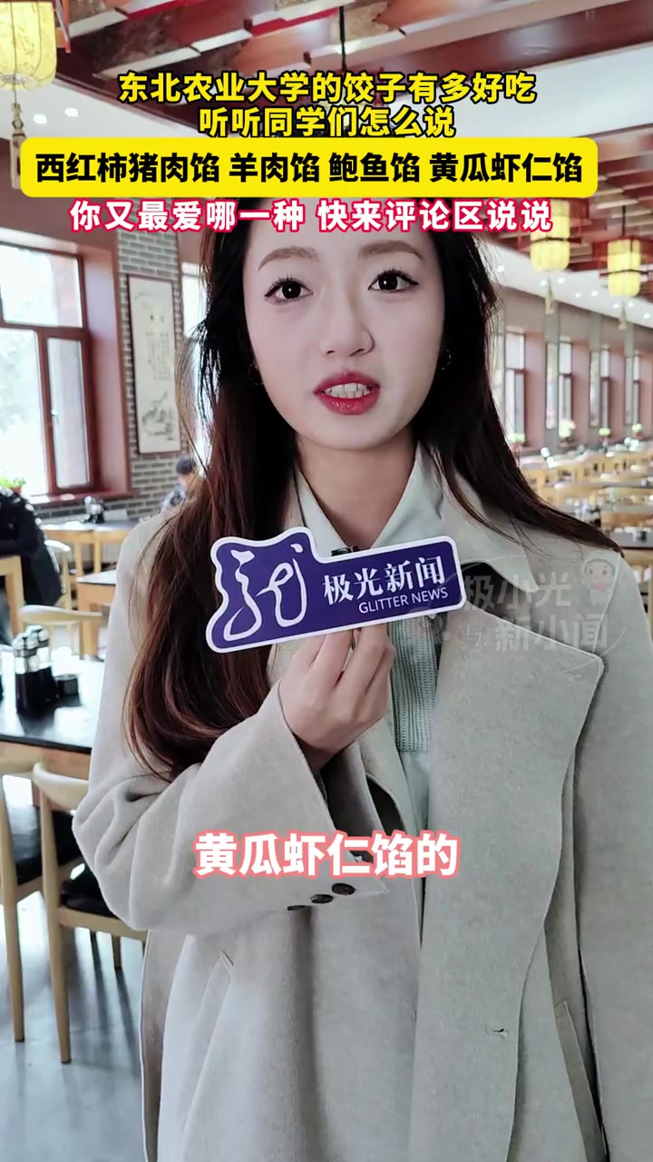 3月20日哈尔滨,东北农业大学的饺子有多好吃,听听同学们怎么说,西红柿猪肉馅、羊肉馅、鲍鱼