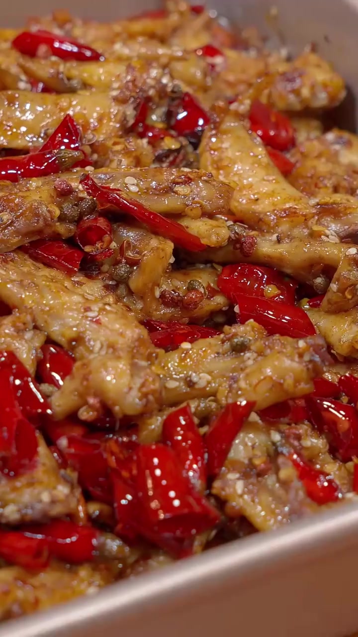 麻辣鸡翅尖