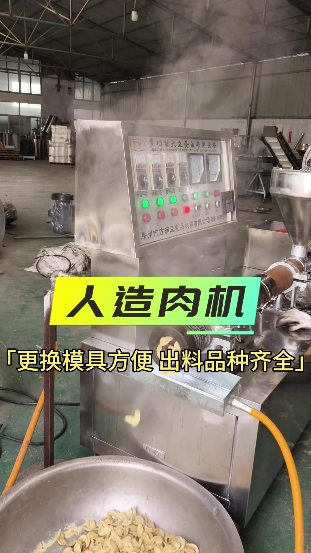 人造肉机，更换模具方便出料品种齐全
