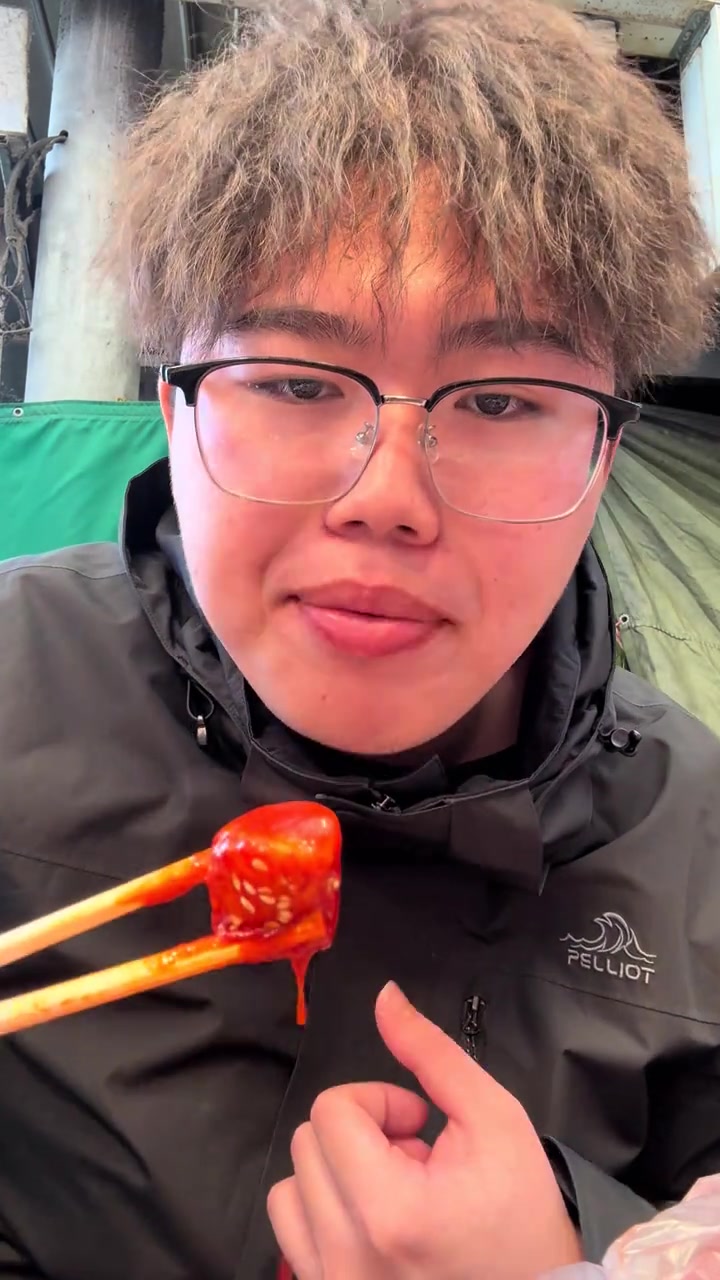 韩国市场随机店铺吃吃,韩国广藏市场随机摊位绿豆饼鱼饼以及辣炒年糕