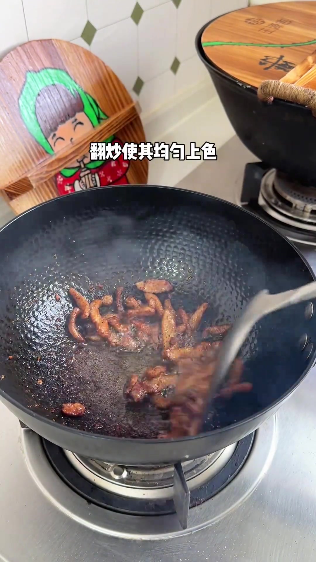 天冷了,谁能拒绝这碗热气腾腾的香菇肉丝面呢