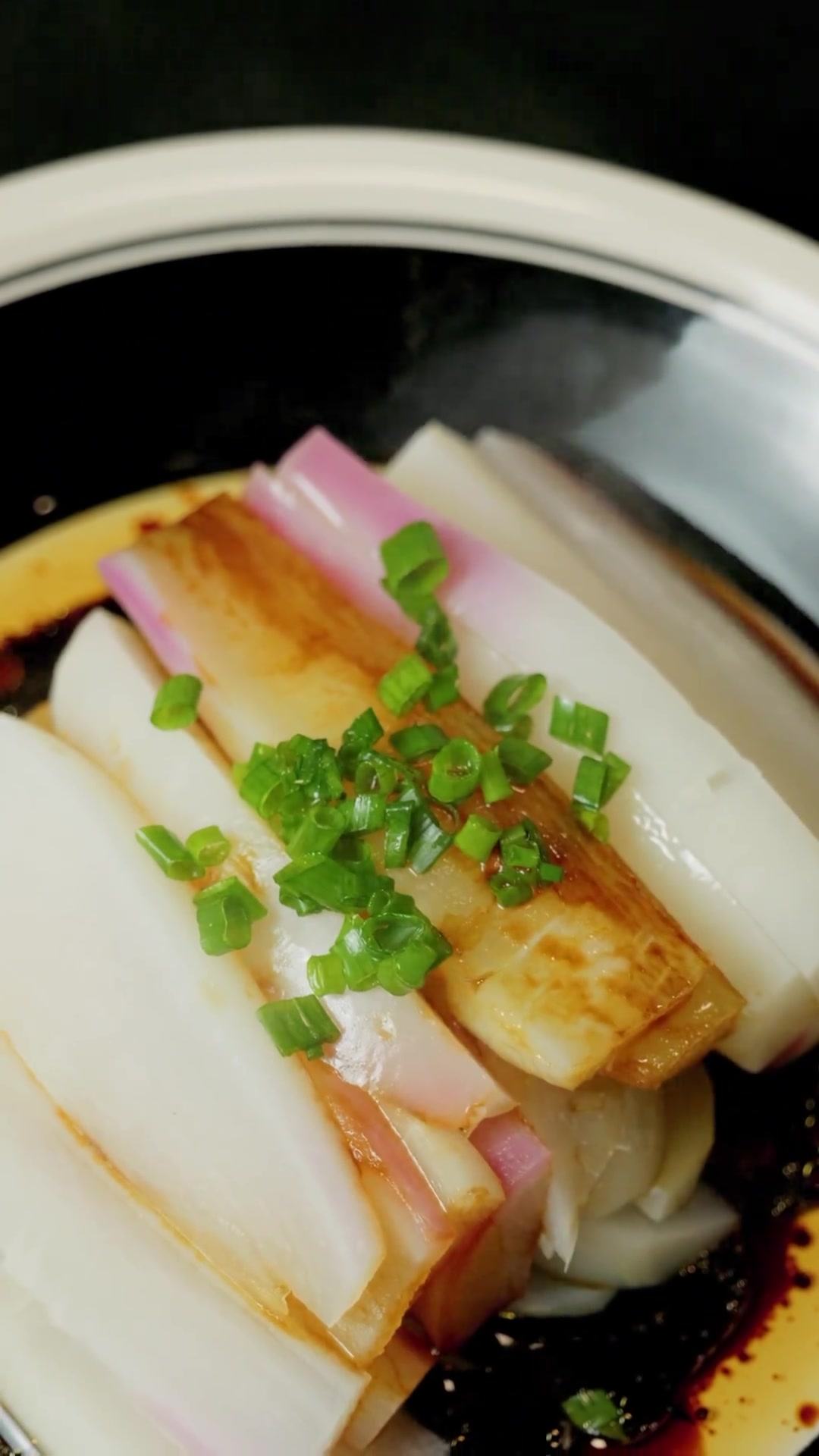 饭捂萝卜 用当季的“一点红”萝卜做一个简单的蒸菜