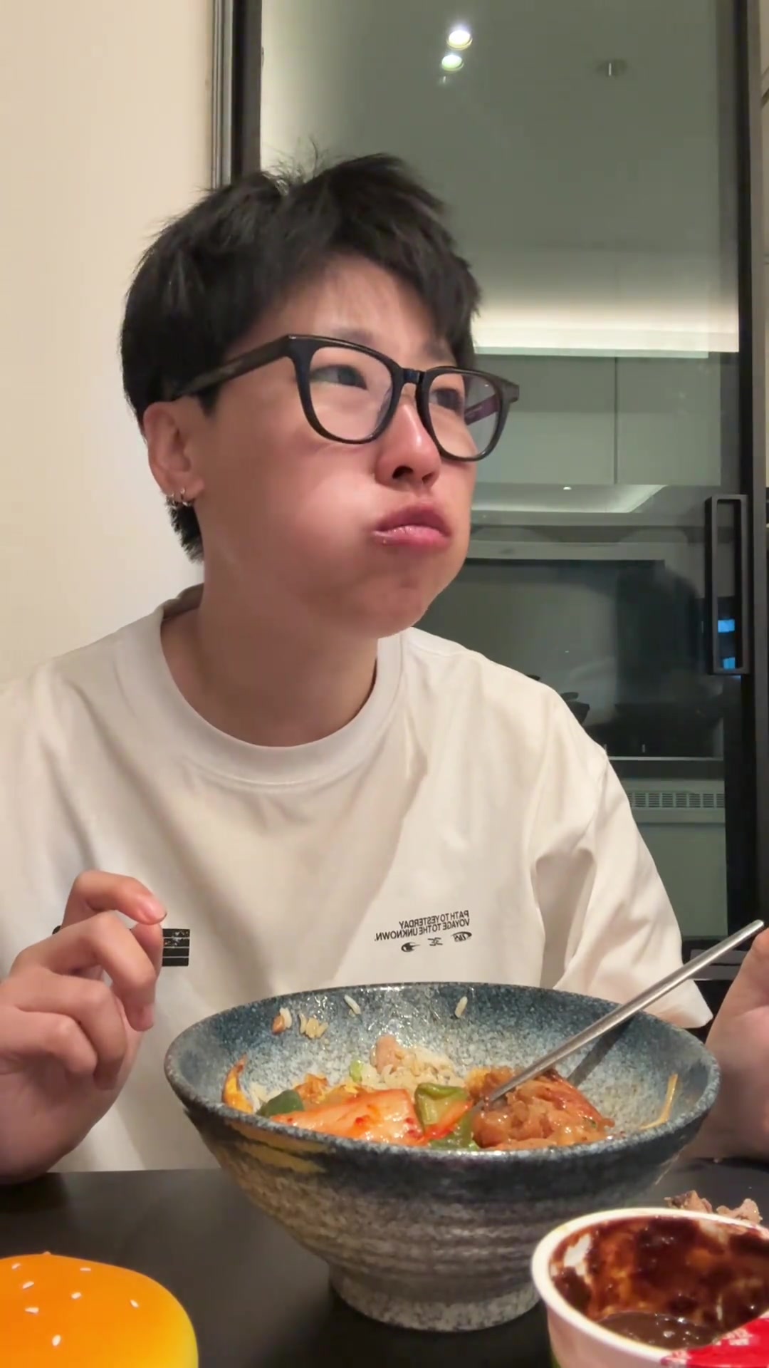 滑蛋鸡排饭,美味又满足