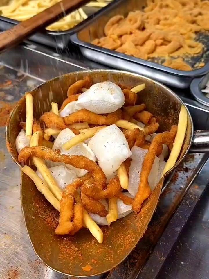 可惜你不懂鸡柳薯条年糕3合1!