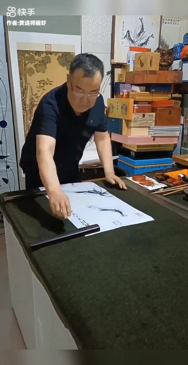 贾连师参加全国各地书画展