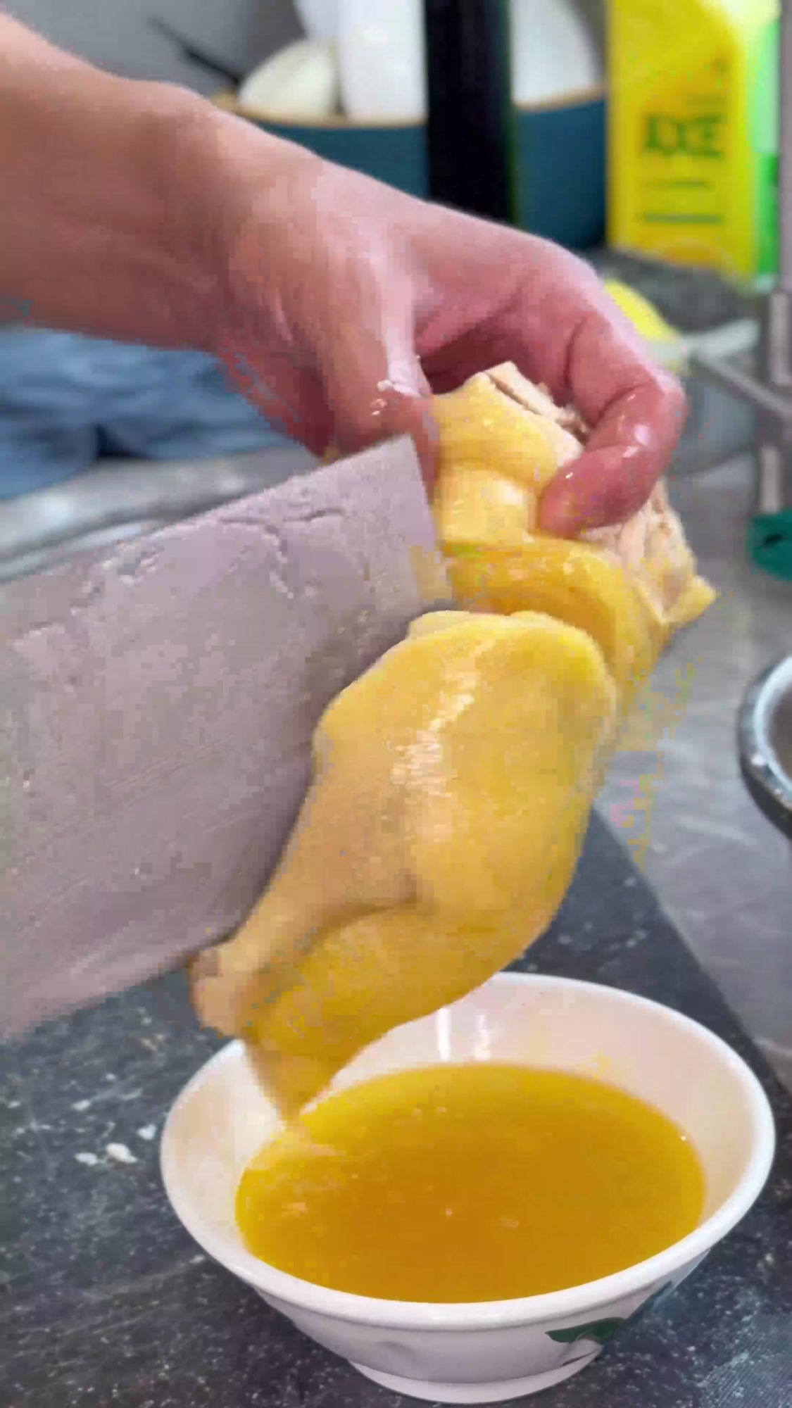 五指毛桃水晶鸡,简单易做,自带五指毛桃椰香味,原汁原味