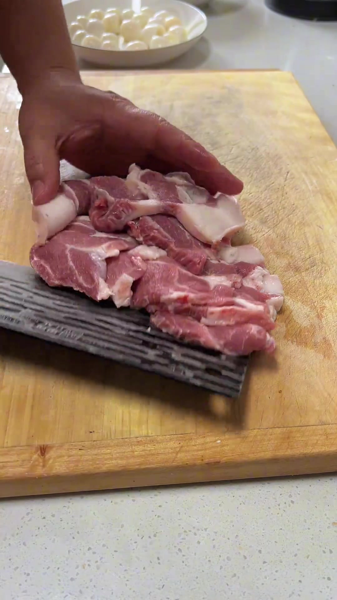 今天做的把子肉米饭太香了