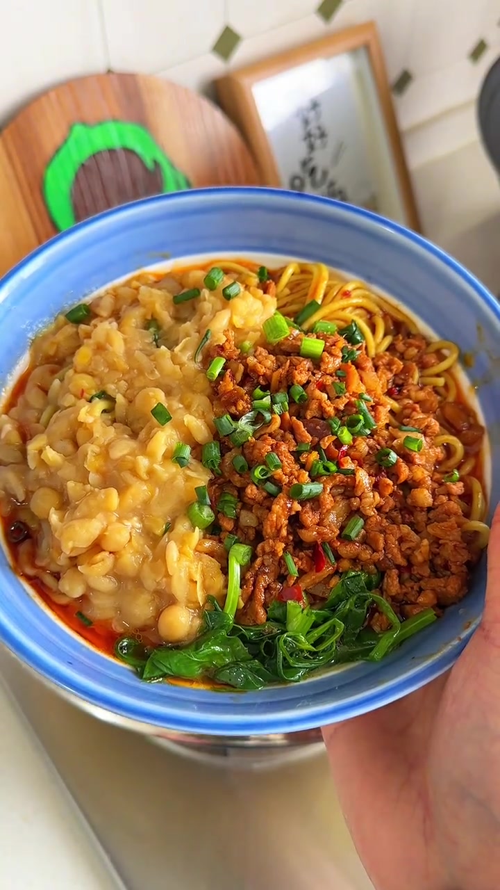 家常美味拌面之豌杂面