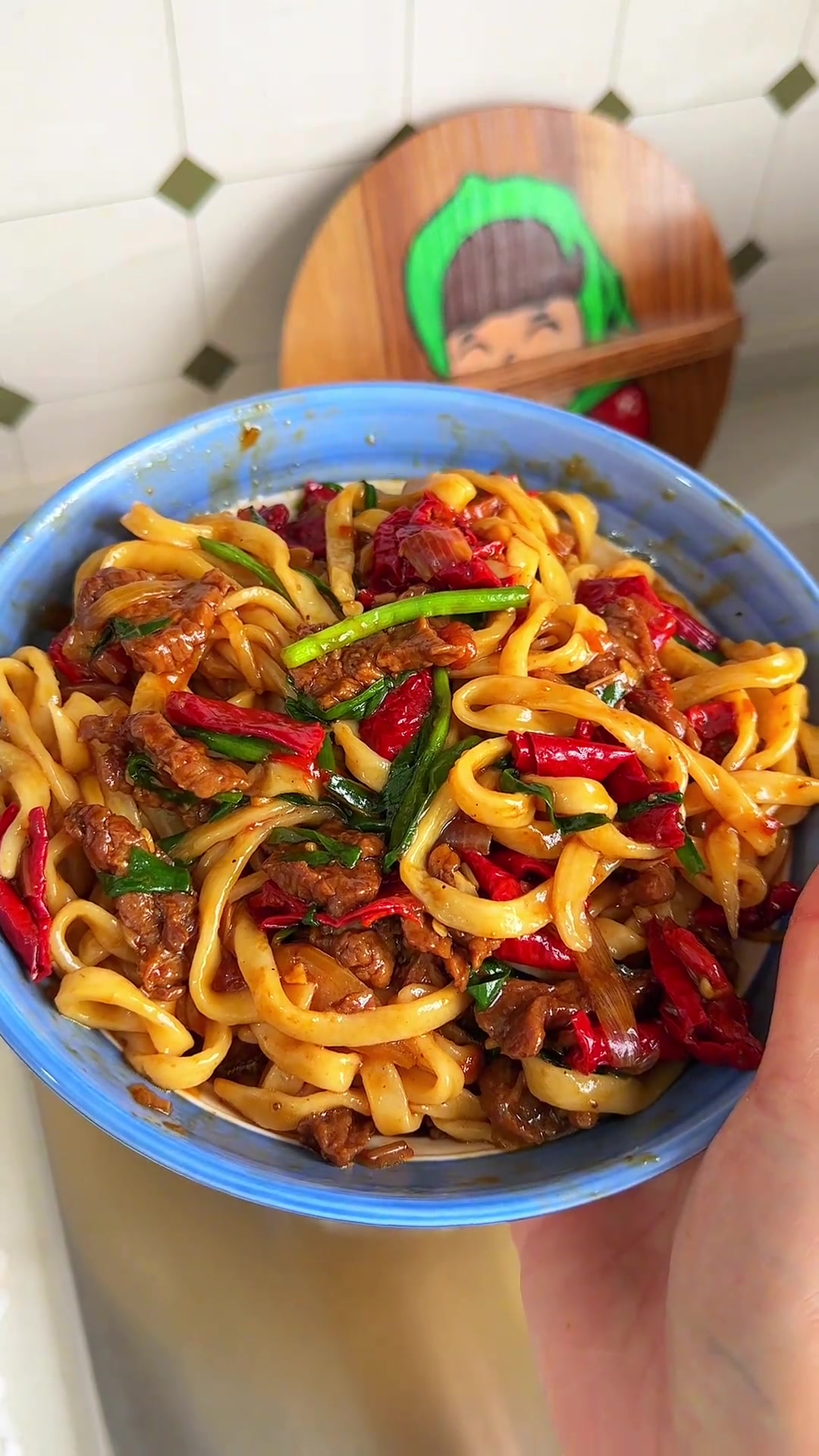 家常美味拌面之辣皮子拌面