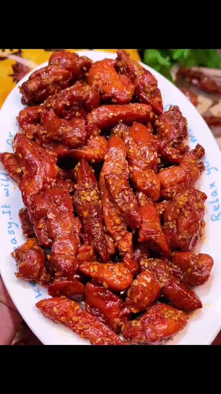 高蛋白手撕鸡肉条的大羊毛!裹满辣椒芝麻,肉质紧实软硬适中,麻