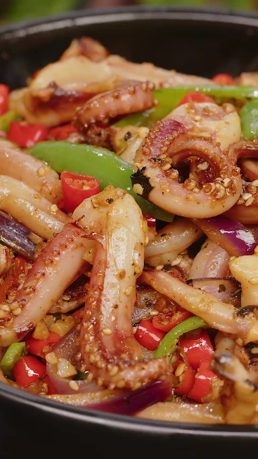 鱿鱼这样做超简单,香辣入味Q弹不腥,比饭店还好吃