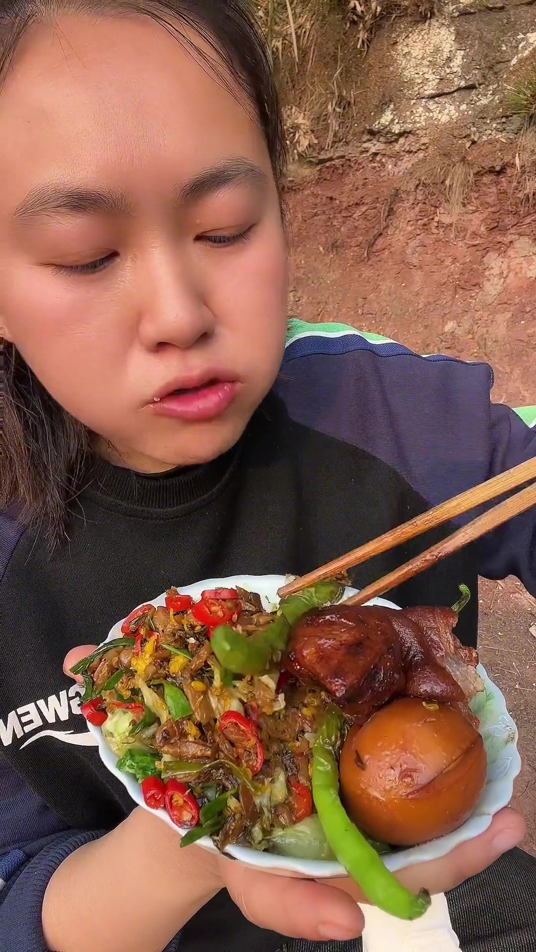 外婆菜炒肉沫、回锅肉超好吃,配米饭超下饭