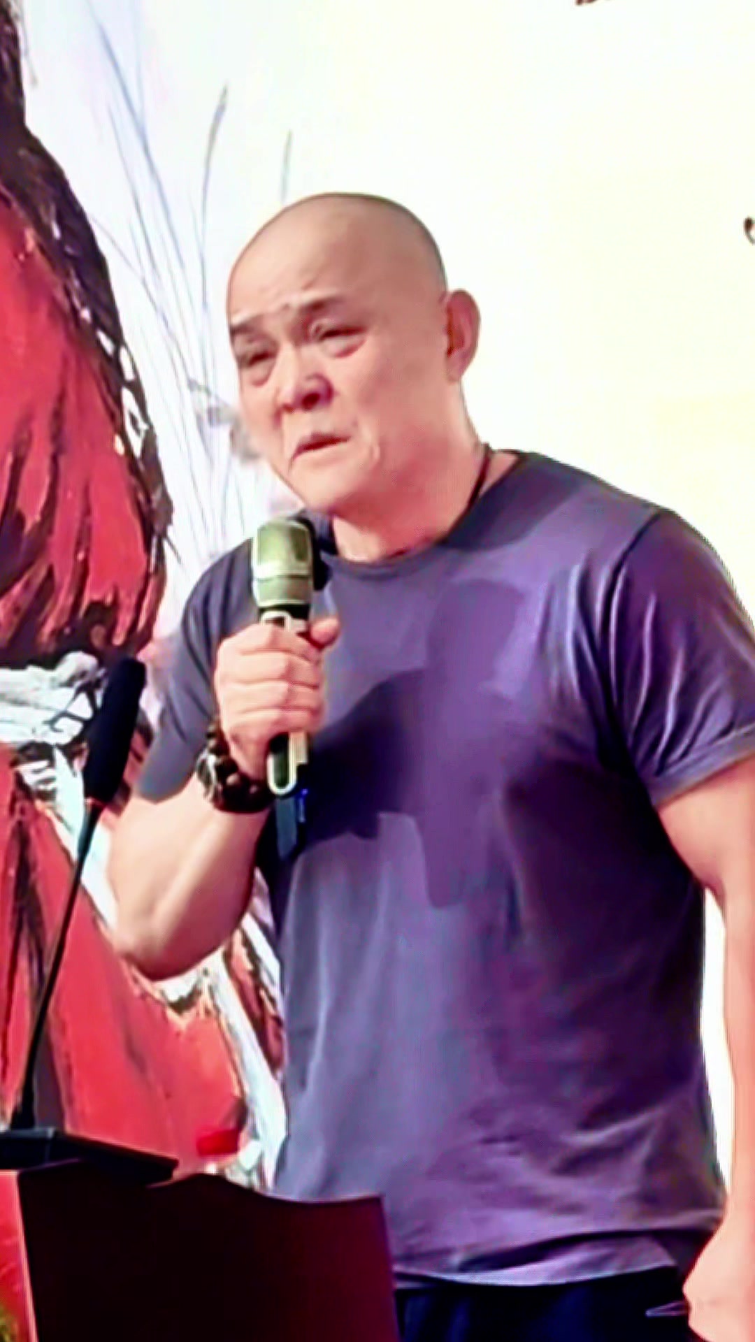 史国良与恩师黄胄师徒情深在恩师画展忍不住哭泣#史国良 #黄胄