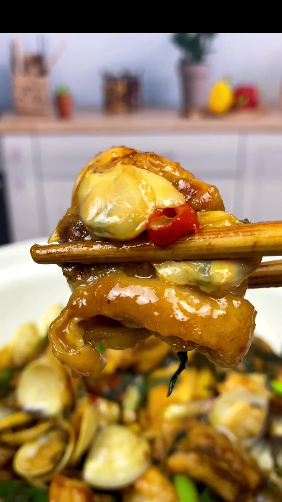 紫苏白贝焖鸡这样做,三餐简单美味,让你放弃减肥!