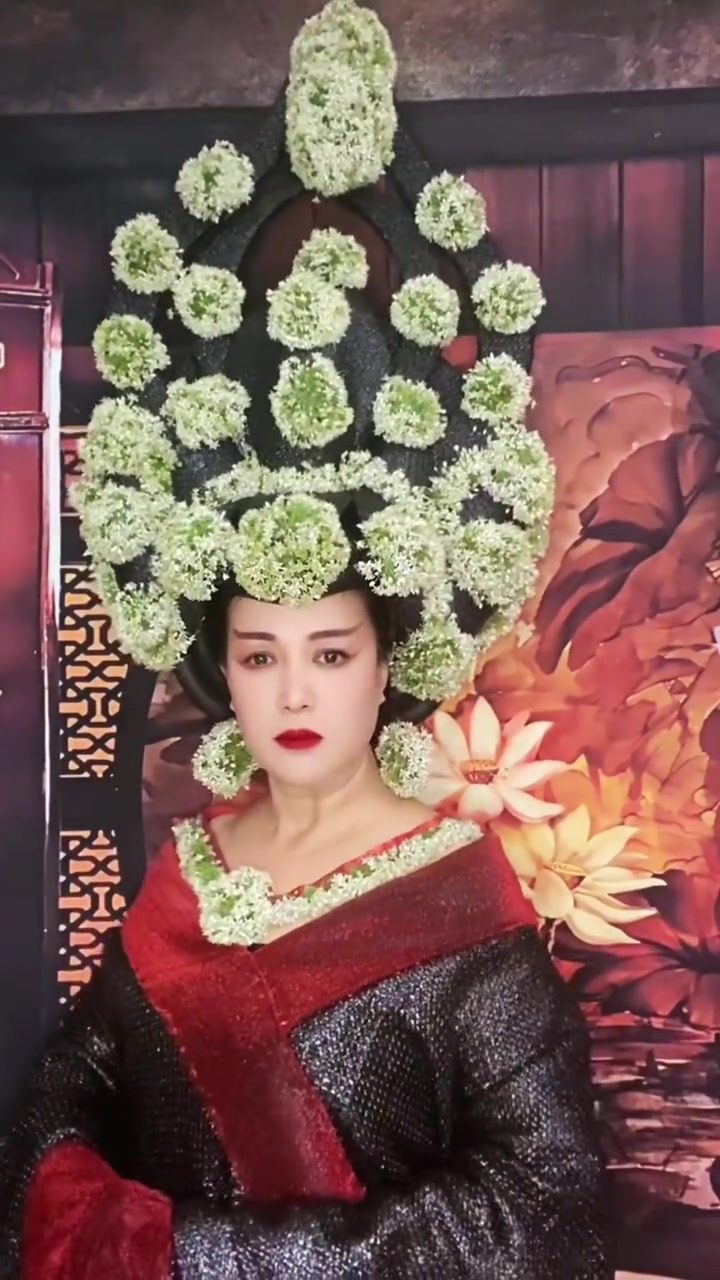 鲜嫩的韭菜花,霸气的人物!