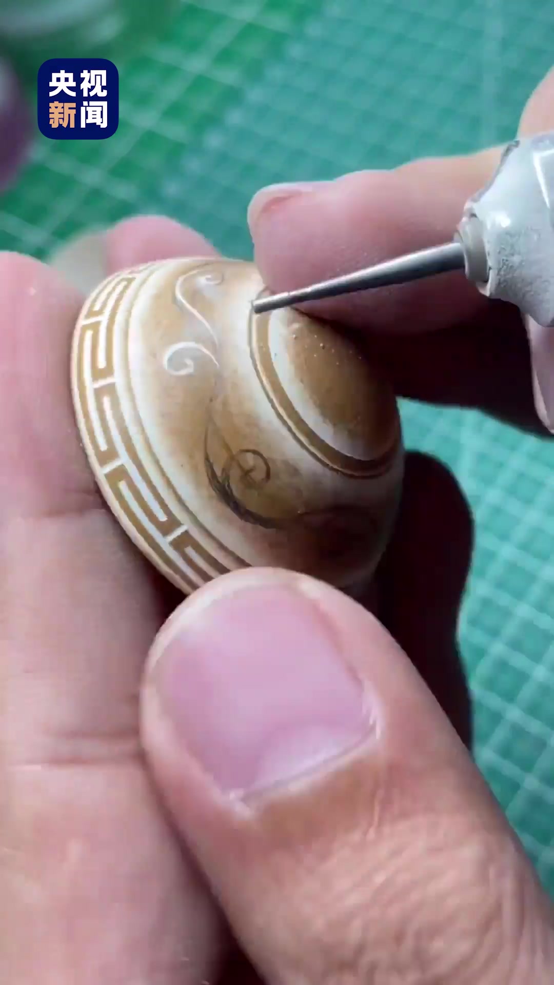 沉浸式欣赏非遗蛋雕制作过程