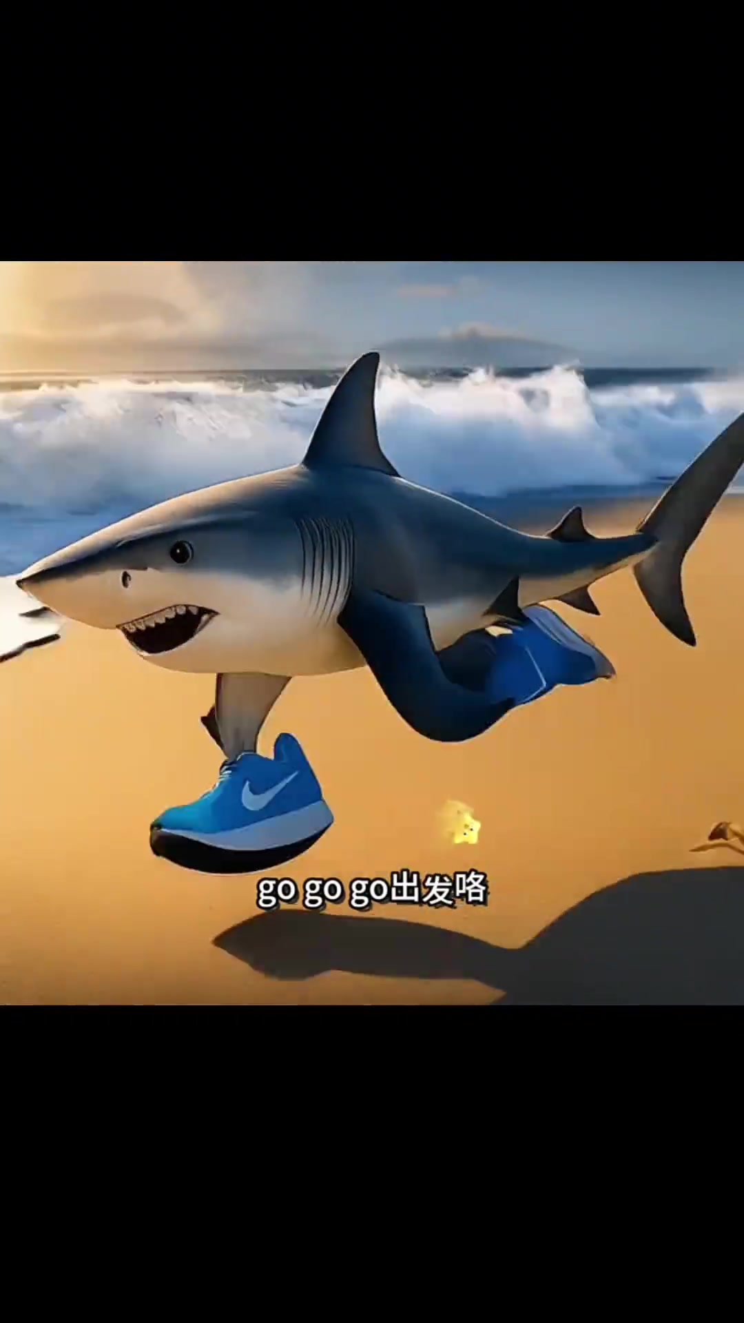 沙雕木头人和鲨鱼怪